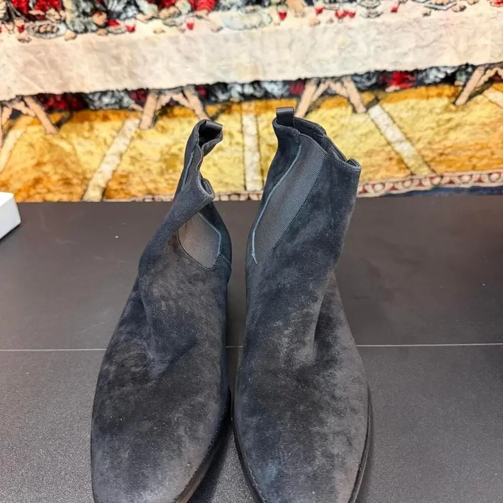 Unbranded Men's Black and Grey Boots